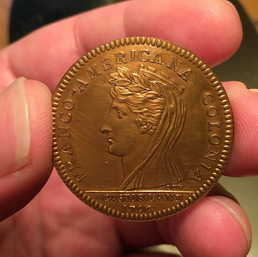 1796-Castorland-Half-Dollar-US-Colonial-Impaired-Proof---Help-Needed