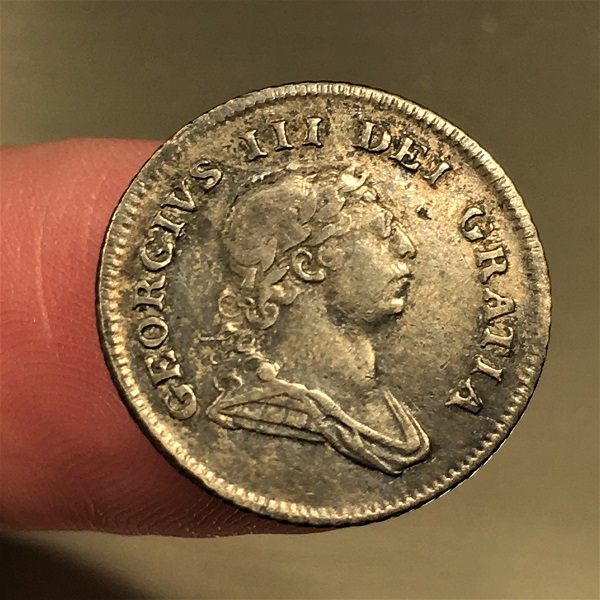 1805-Ireland-5-Pence,-Irish-Bank-Token,-Silver,-George-III,-KM#-Tn2