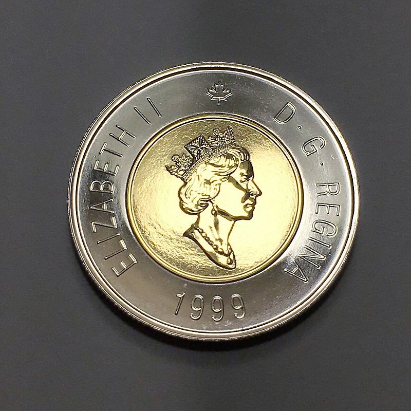 1999-Canada-$2-Nunavut-Specimen-Mule?-Value?