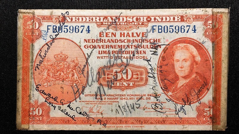 Cool-Short-Snorter-From-Just-Past-Post-WWII,-Lots-Of-Signatures!