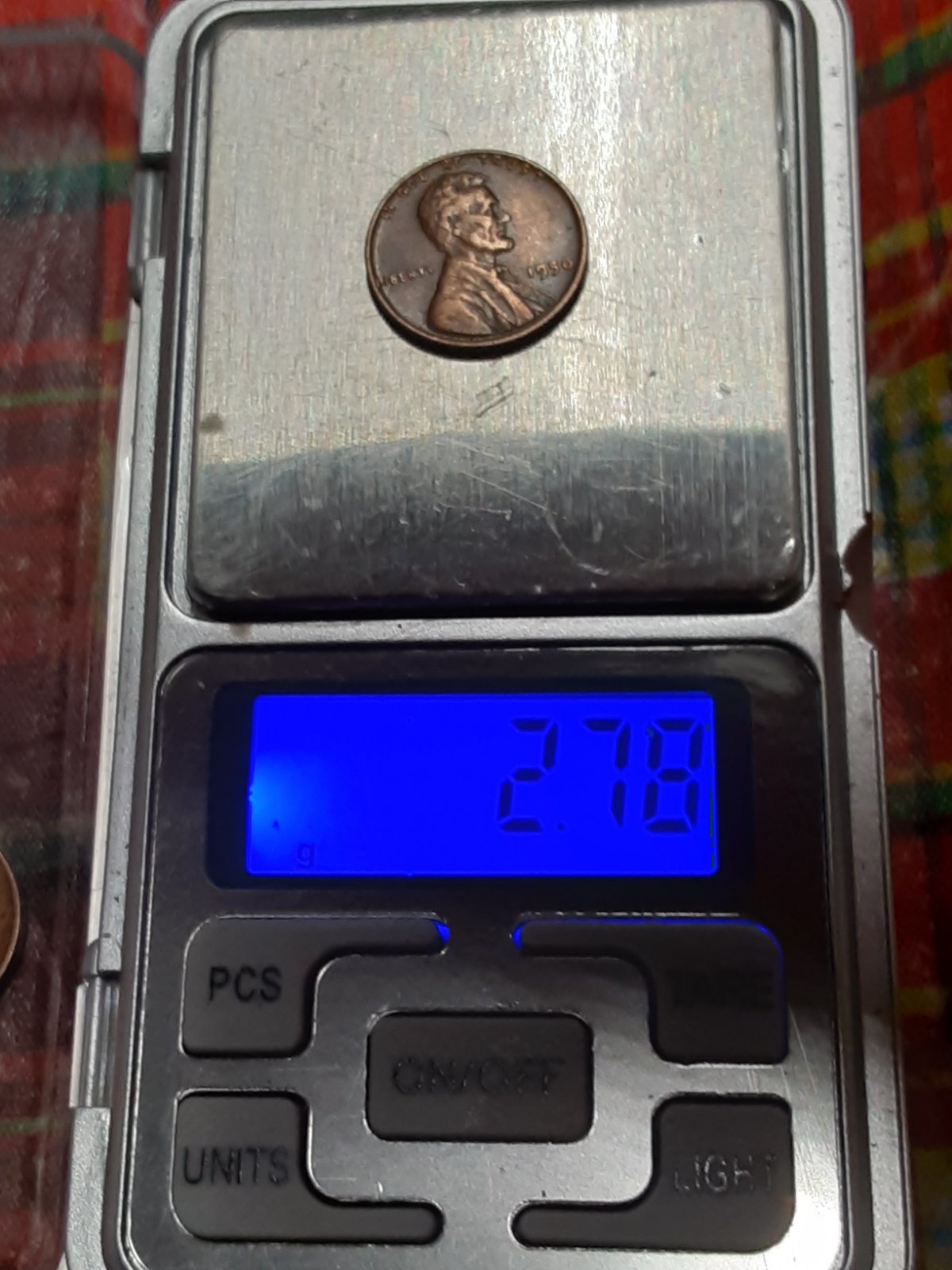 1950-Wheat-Penny-Weighs-2.78-Grams