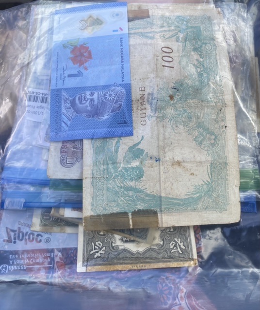 Huge-Lot-Of-Old-Foreign-Bank-Notes-Signed.