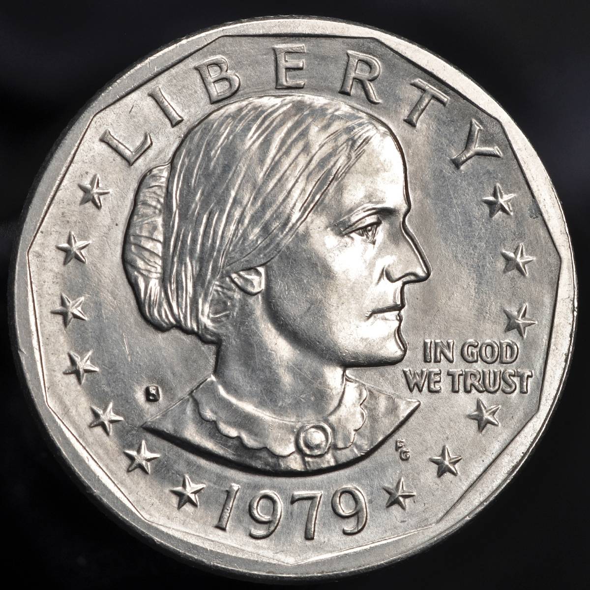 1979-S-SBA-Dollar-Struck-Through-Dime-Error