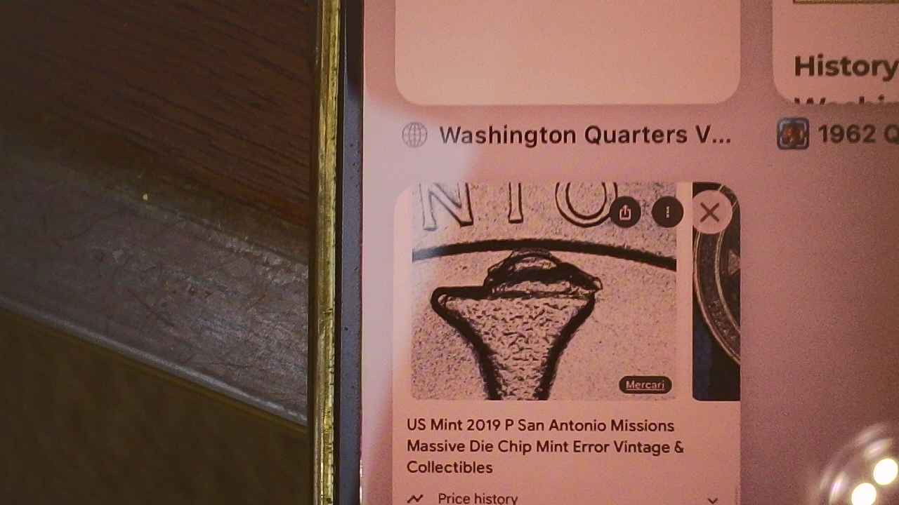 2019-D-Quarter-With-Ice-Cream-Cone-Die-Chip-On-Top-Of-Cross