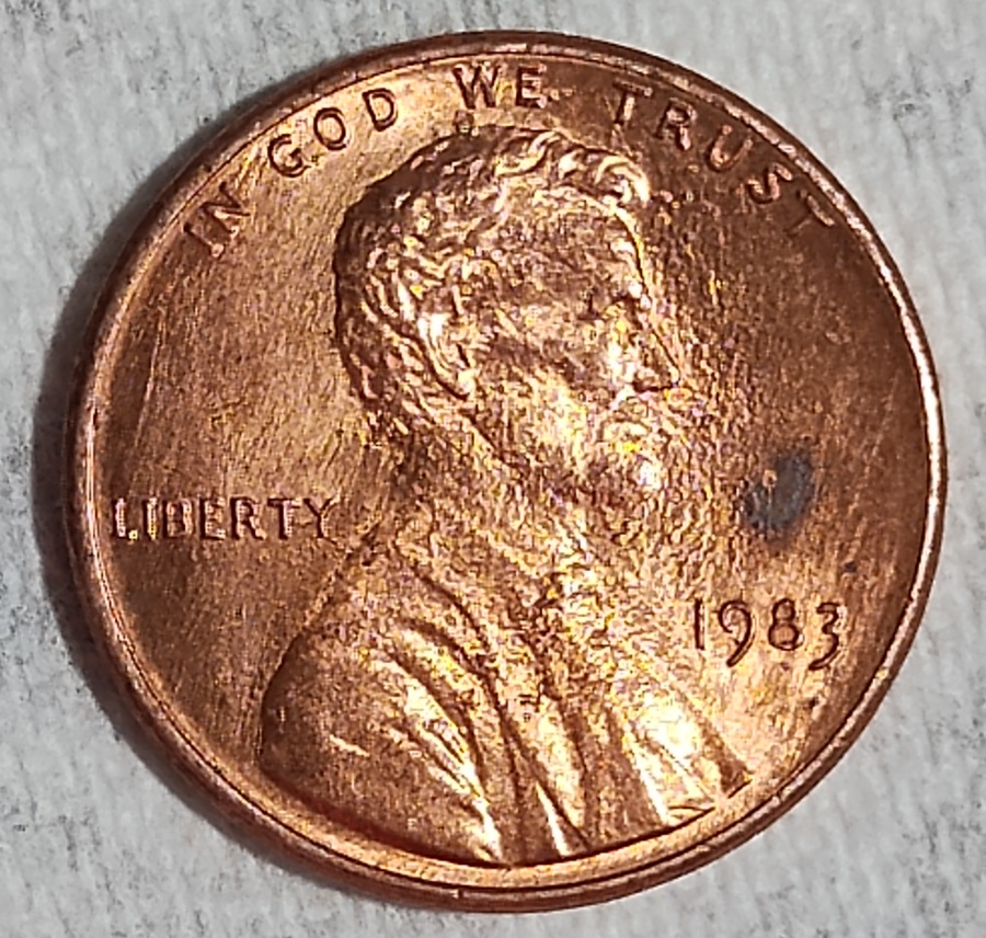 1983-Cent-With-Various-Errors-Or-Damage