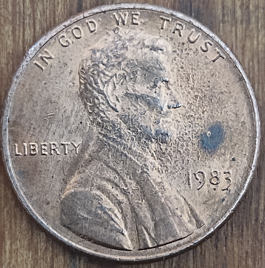 1983-Cent-With-Various-Errors-Or-Damage