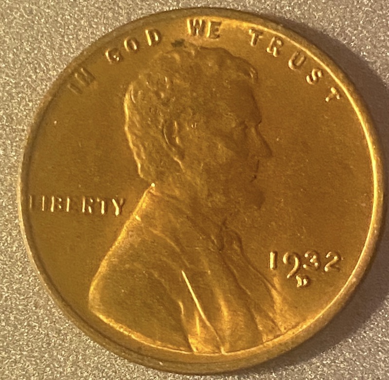 1932-D-Lincoln-Penny-Red-Unc?