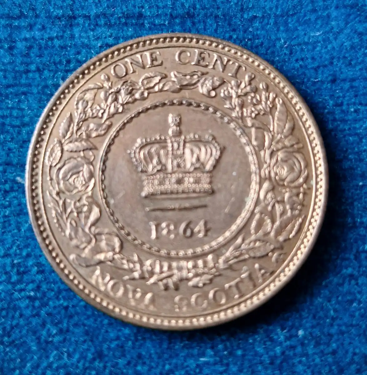 1864-Nova-Scotia-Cent---Opinion-On-Grading