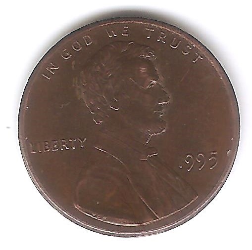 1995-No-Mint-Mark-Lincoln-Penny