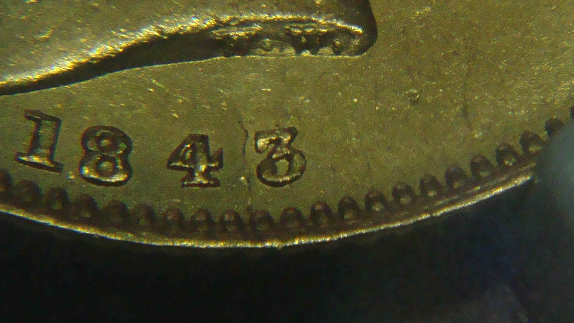 1843/2-Gold-Sovereign