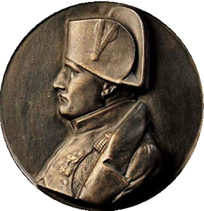 American-Revolution-Commemorative-Medallion?-Id:-Napoleon-Table-Medallion