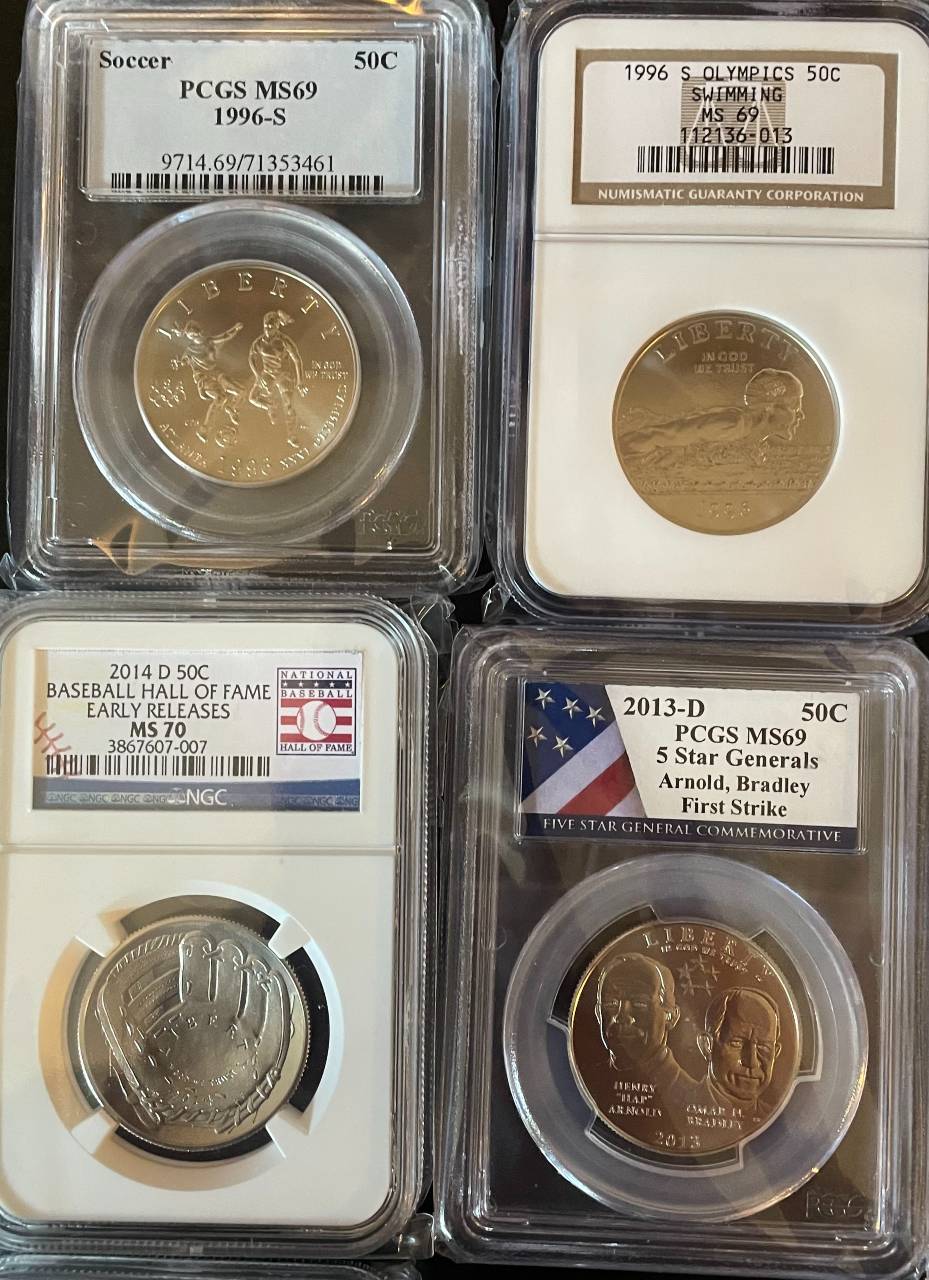 Modern-Commemorative-Half-Graded-Set