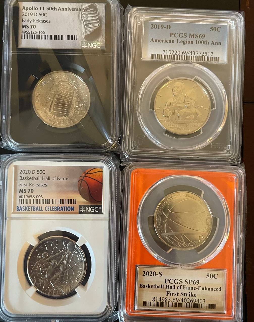 Modern-Commemorative-Half-Graded-Set