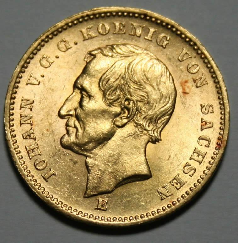 20-Mark-Saxony-Germany-1872