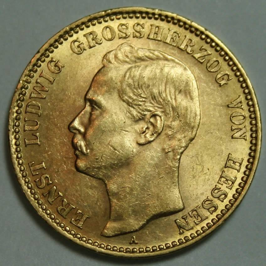 20-Mark-Hessen-Germany-1911