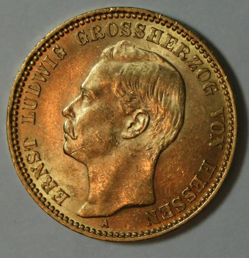 20-Mark-Hessen-Germany-1911