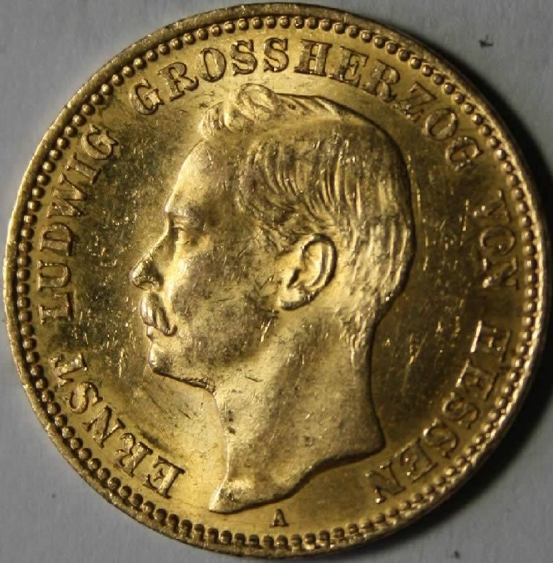 20-Mark-Hessen-Germany-1911