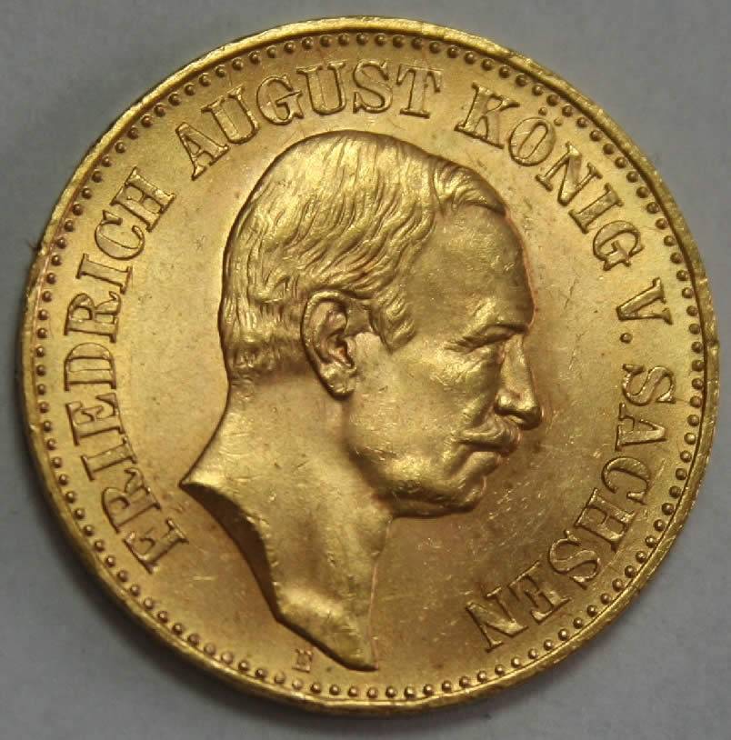 20-Mark-Saxony-Germany-1905