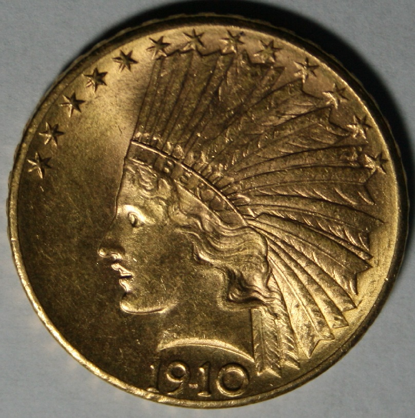 Your-Opinion:-10-Dollar-1910-D-Indian-Head