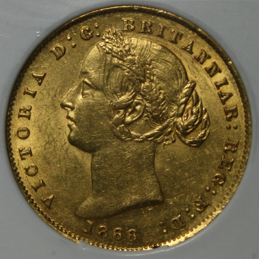 Australia-Sovereign-1866-Restrike-?