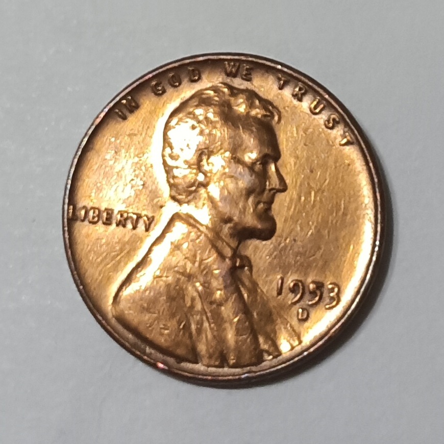1953-D-Cent-Bright-And-Shiny