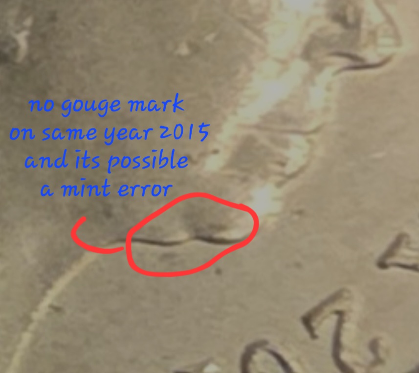 2015-Australian-5-Cent-Doubling-And-Hair/-Crown--Clash-Coin