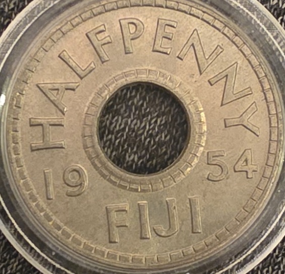 1954-Fiji-Half-Penny-Grade
