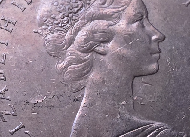 1974-Australian-50-Cent-Cracked-Planchet-Flaw