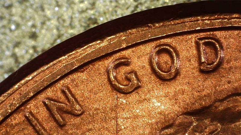 1985-P-Lincoln-Cent-With-A-Long-Die-Crack