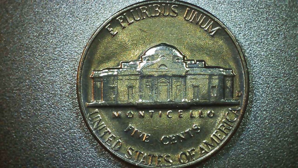 1964-D-Nickel-From-Circulation