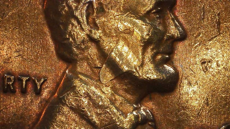 1965-P-Lincoln-Cent-With-An-Extra-Strip-Of-Copper-On-Obverse