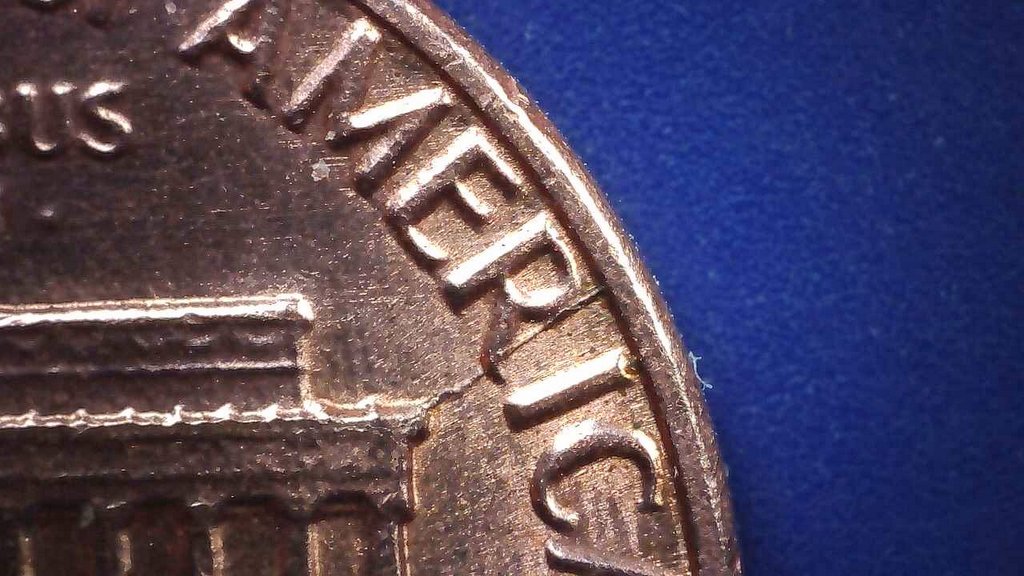 1985-P-Lincoln-Cent-With-4-Die-Cracks