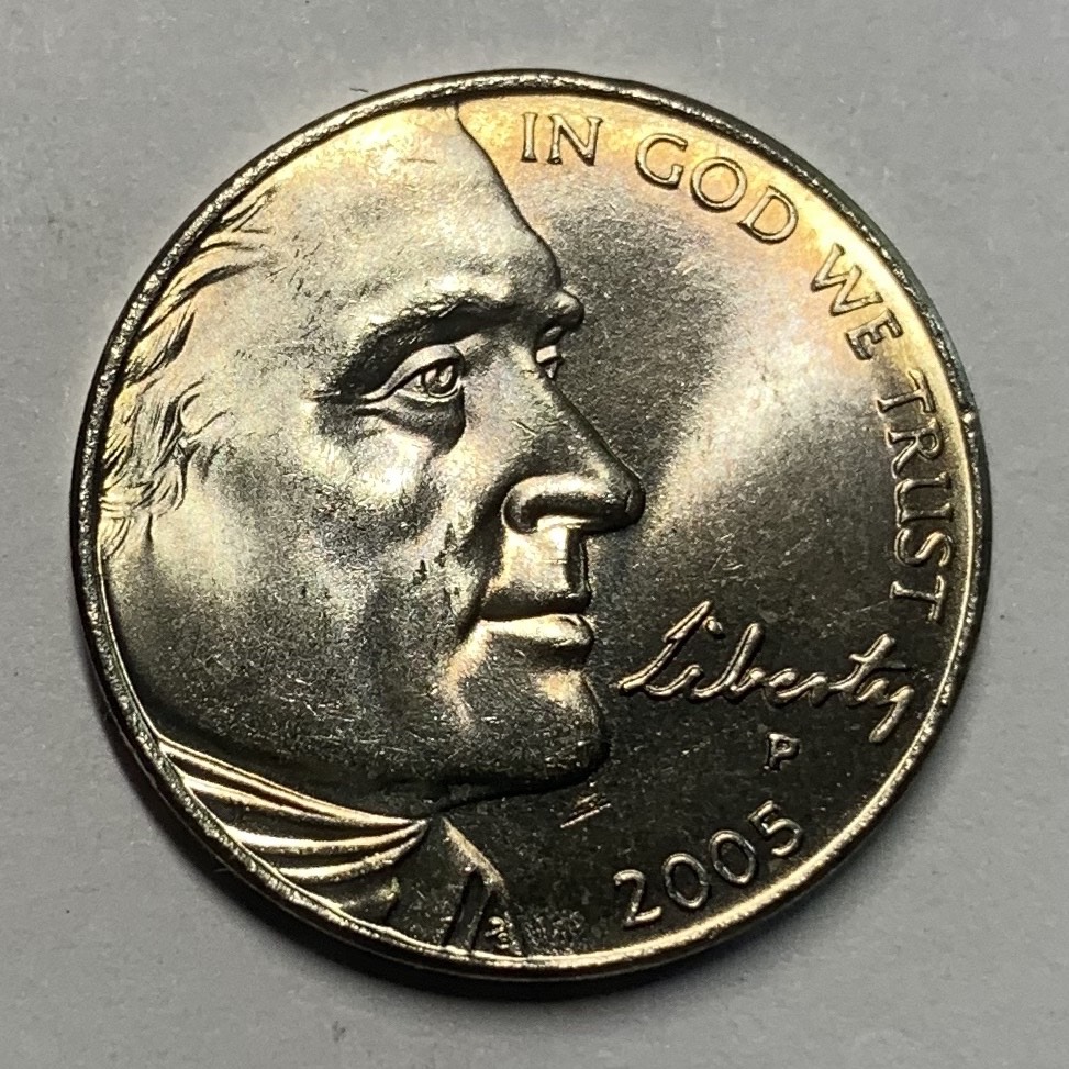 2005-P-Jefferson-Nickel-Western-Waters.-Toned.-Grade-Thoughts?