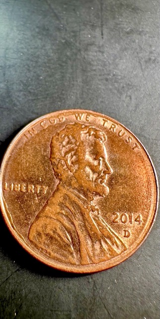 2014-Penny-Extra-Cud,-Lamination-Issue?