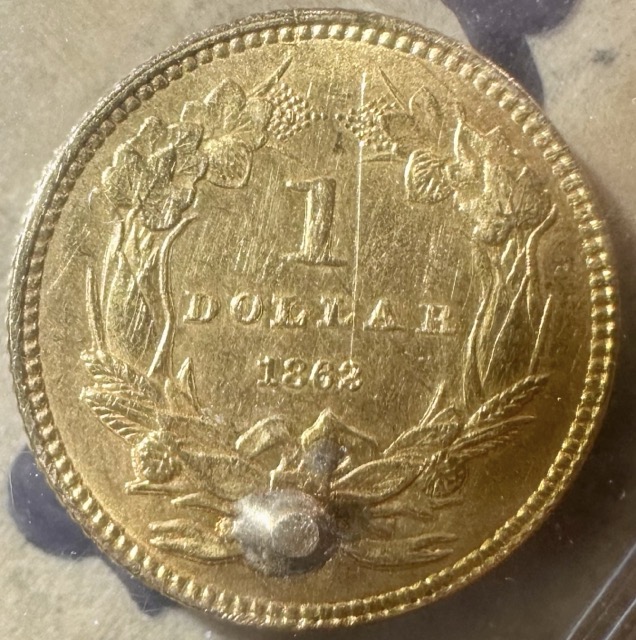 1862-1-Gold-Dollar.--Thoughts?