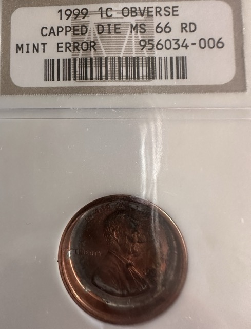 1999-Lincoln-Memorial-Cent-Capped-Die