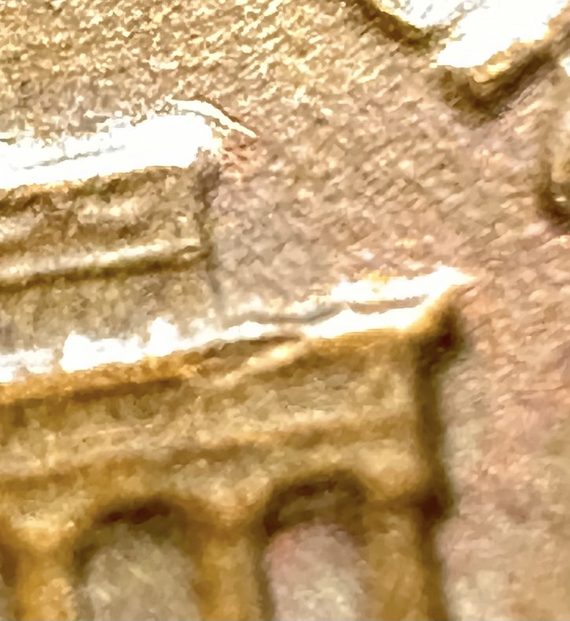 19?-Lincoln-Cent-Die-Cap-Strike+-Retained-Cud