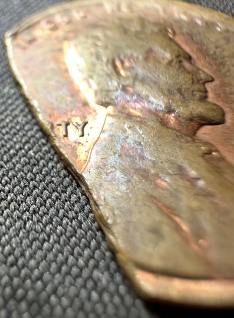 1964-D-Lincoln-Cent-Ragged-Clip-Thin-Planchet--Off-Weight