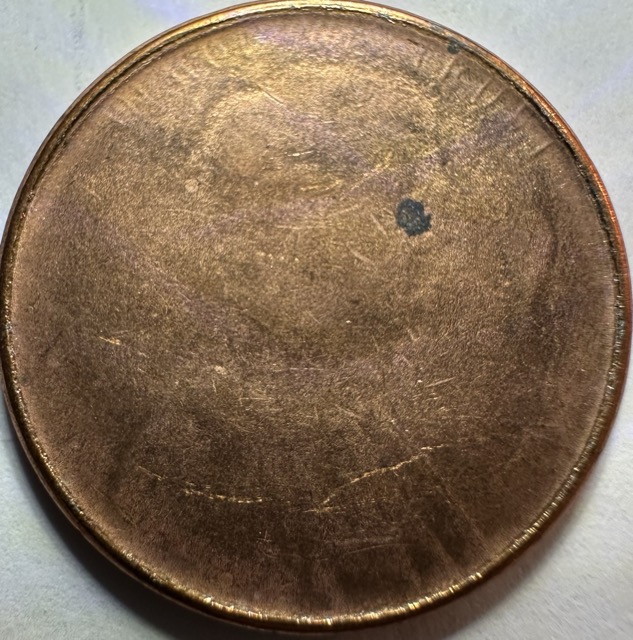 1995-Lincoln-Cent-Struck-Through-A-Late-Stage-Die-Cap
