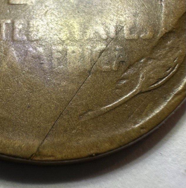 1918-S-Lincoln-Cent-Lamination,-Die-Crack,-Spike-Head-And-PMD?