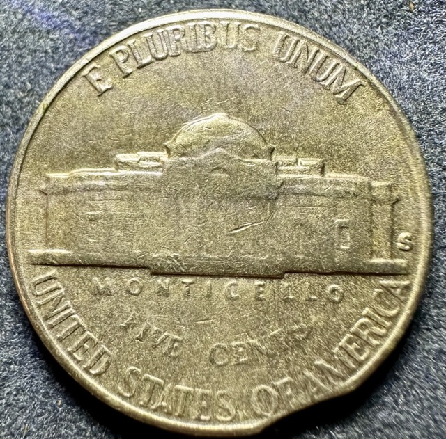 1954-S-Jefferson-Nickel-Clipped