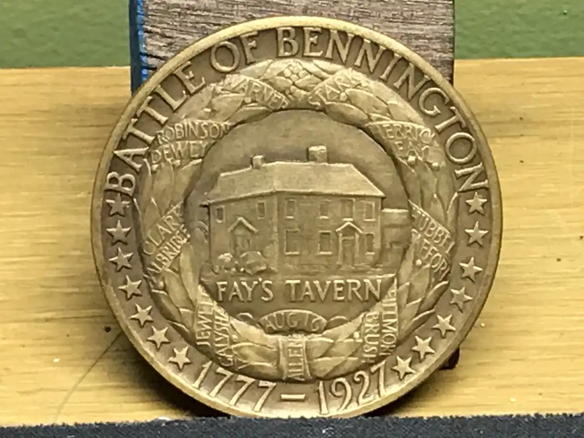 Information-Needed-Regarding-This-Battle-Of-Bennington-Token