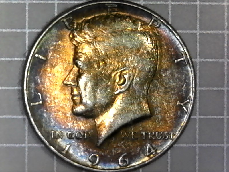 1964-Kennedy-Half-Dollar-Toning
