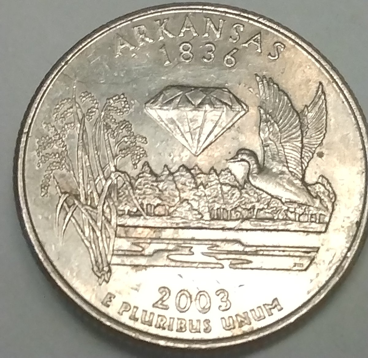 2003-D-Washington-Quarter-With-Strange-Coloring