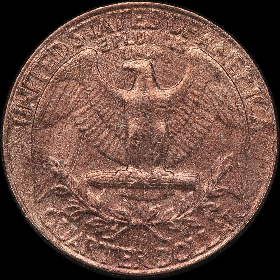 Copper-Quarter...wire-Brush-Attack