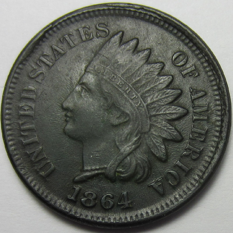 1864-Indian-Head-Cent---Opinions-On-Grade