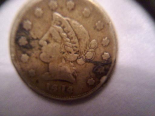 1414-Coin/Medal-W/Pic-Id:-Likely-Evasion-Fake-US-Coin