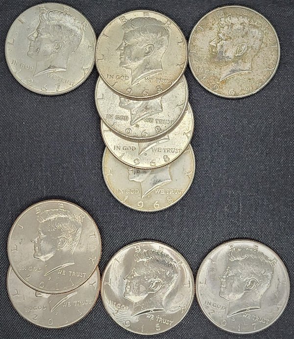 JFK-Half-Dollar-Roll-Hunters:-Silver,-Proofs-And-Other-Finds