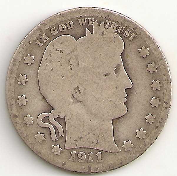 Junk-Silver-1911-D-Quarter