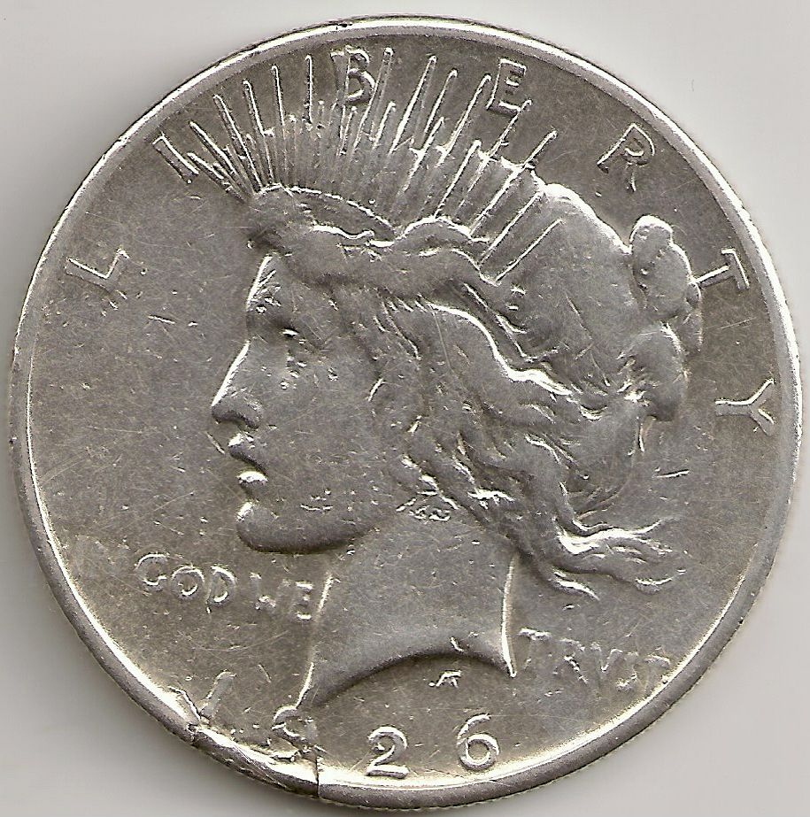 1926-Peace-Dollar-Lamination-Error?